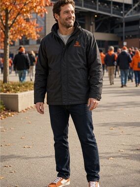 Syracuse University Jacket Men’s L North End Fleece Lined